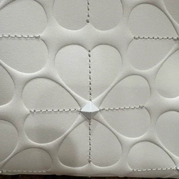 EUC Kate Spade white tote - Picture 14 of 16